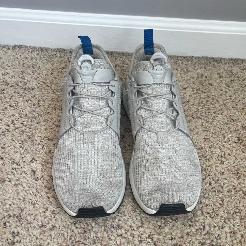 Men’s Adidas Xplorer Core Grey Sneakers with Bungee Lace